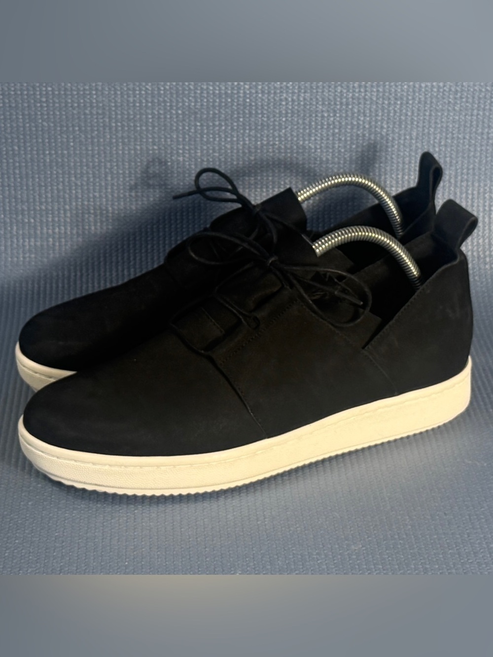 Eileen Fisher Kipling Tumbled Black Nubuck Sneakers Women’s Size 10